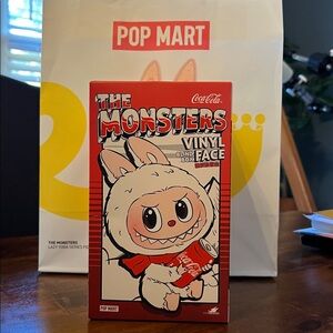 NIB Authentic Pop Mart Labubu Monsters Coca-Cola Vinyl Face Blind Box Set